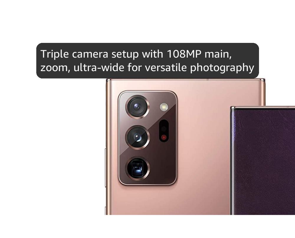 Samsung Galaxy Note 20 Ultra 5G 128GB - Mystic Bronze - Gold Dual