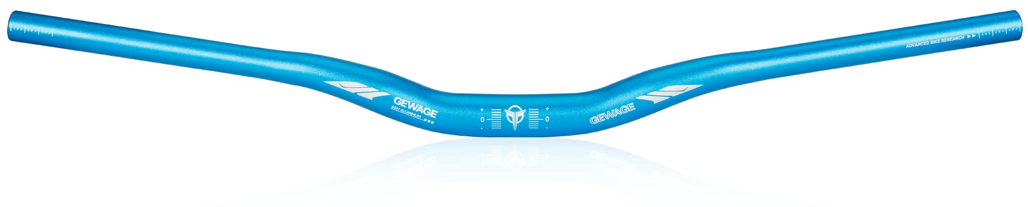 Mountain Bike Handlebars - 31.8mm Bar Clamp Bike Handlebars, Width 720mm/780mm - Aluminium Alloy Riser Bar for MTB Bike