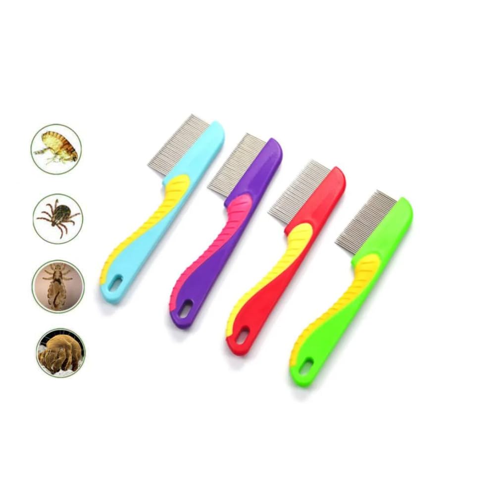 Cozy Puppies Pet Dog Cat Puppy Kitten Flea Comb Pin Hair And Fur Grooming Lice Removal Brush-1 Piece (Color May Vary) (B0CMLYJ8F2) Amazon Price History, Amazon Price Tracker