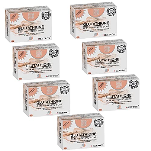 Image of Glutathione Skin Lightening Soap For All Skin Type Skin Whitening Soap For Men & Women (PACK OF 7)