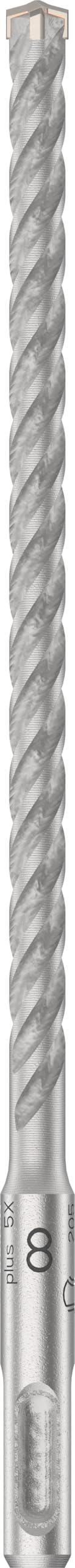 Bosch PRO 5X 4 Cutter Head SDS Plus Masonry Drill Bit 8mm 210mm Pack of 10