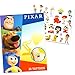 Disney Pixar A Bug's Life Journal Set - Bundle with A Bug's Life Spiral Notebook with Divider Tabs Plus Temporary Tattoos Pixar Diary Set for Kids