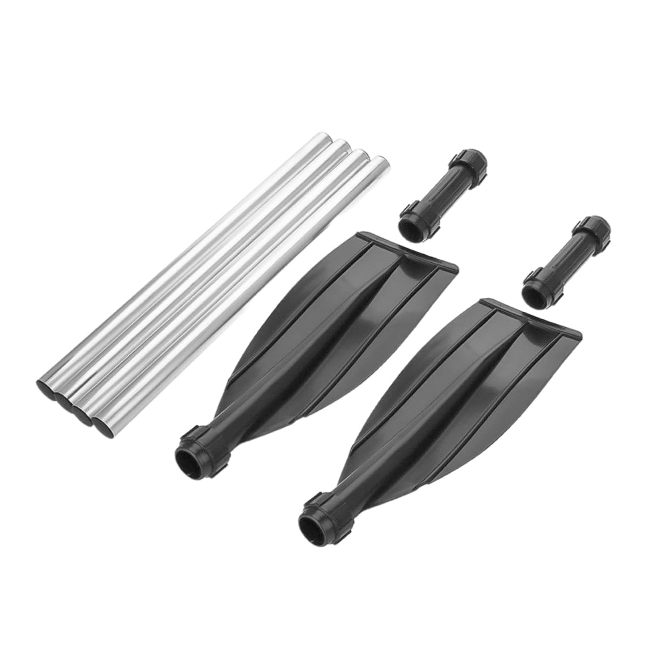 GOOHOCHY 210cm Aluminum Alloy Double End Kayak Paddle Detachable Boat Oar for Kayak Rowing