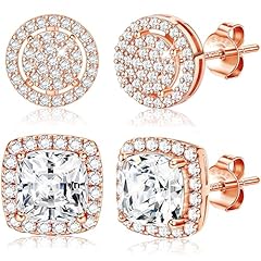 Rose Gold Plated-Square