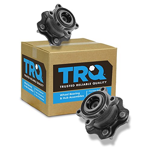 TRQ Rear Wheel Hub Bearings Assembly Set Compatible with 2013 INFINITI JX35 2014-2020 QX60 2007-2018 Nissan Altima 2009-2022 Maxima 2015-2023 Murano 2013-2020 Pathfinder