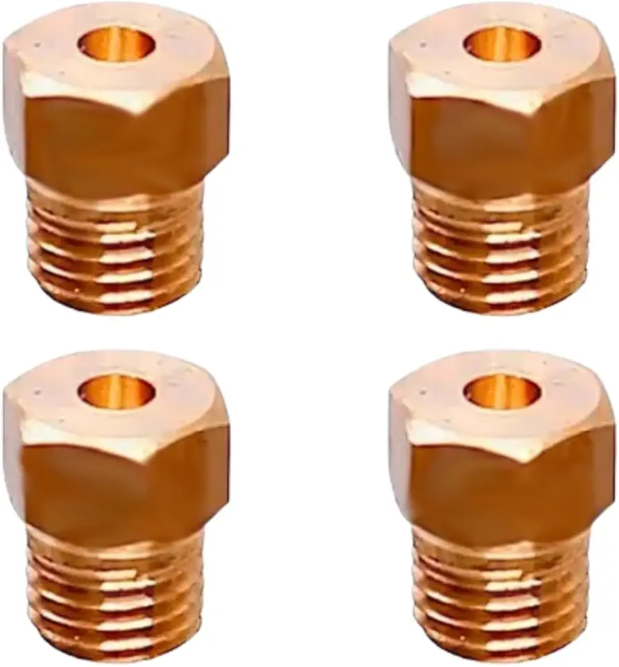 Bico injetor fogão cooktop electrolux gn 4 peças original