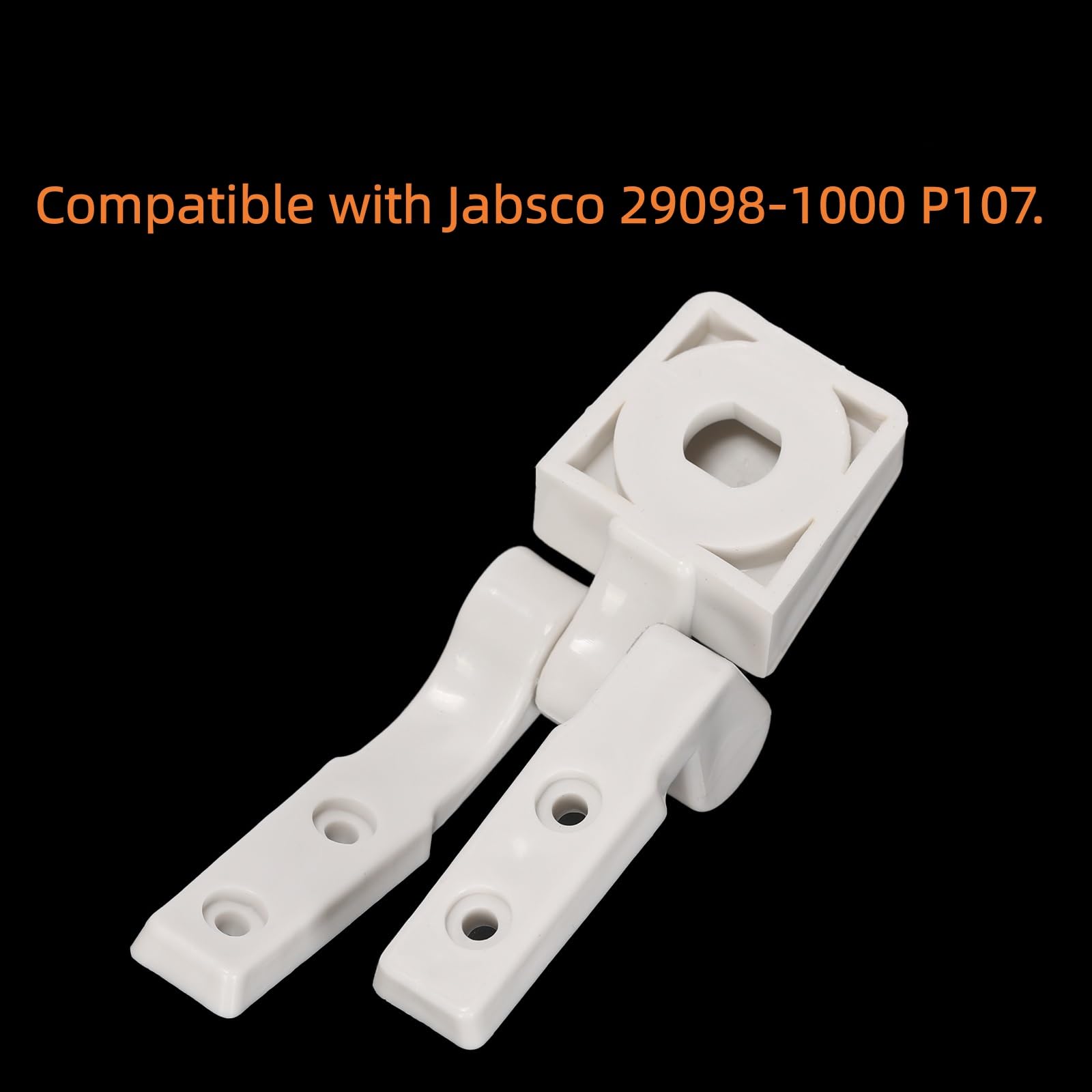 1 jeu de charnières de siège de toilette blanc 29098-1000 compatible avec Jabsco