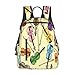 Ahdyr Mochila de violín para niños, niñas, estudiantes, mochila escolar, mochila ligera para computadora portátil, mochilas de hombro de dibujos animados, moda informal, novedad, mochila de ocio