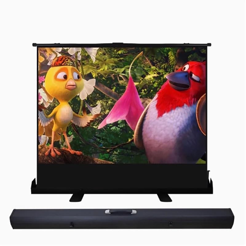 Pantalla portátil 60 pulgadas con soporte para proyector miniatura 7