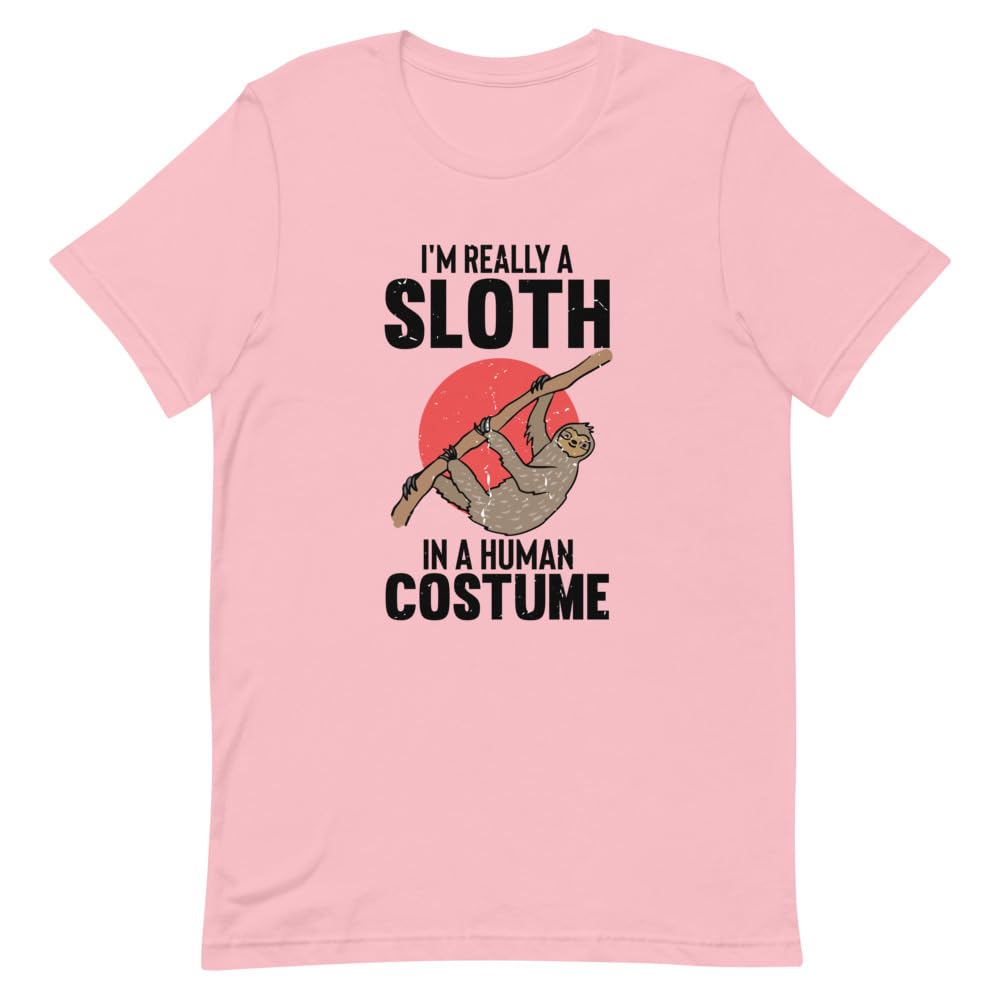 Sloth All Hallows Eve costume paresseux rose déguisement humoristique fete