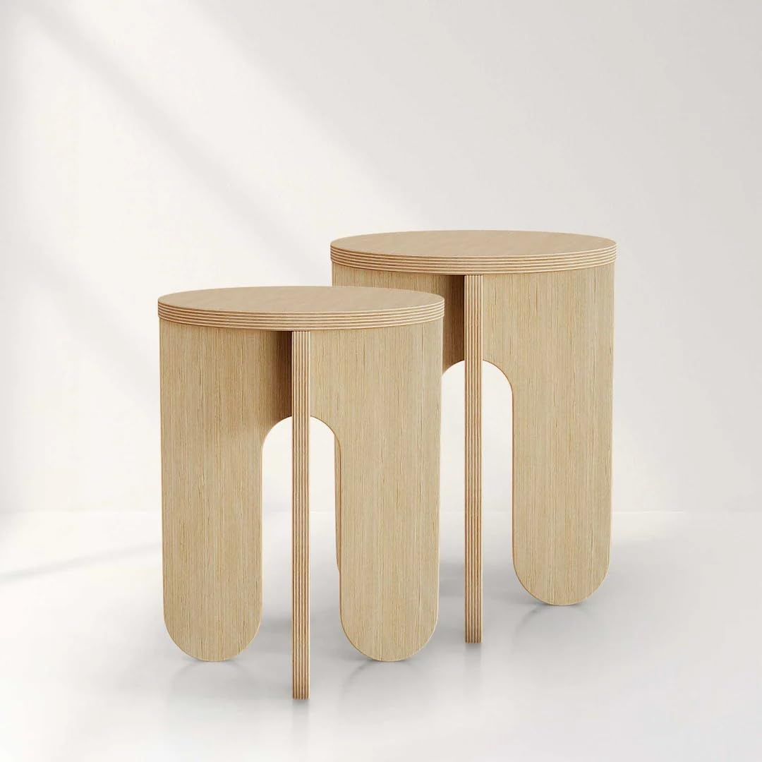Wooden Foldable Stool for Home & Outdoor |Round Side, Compact, Portable & Durable | Ideal for Kitchen, Living Room, Camping & Balcony | Multipurpose Wooden Stool (Big)-image-25