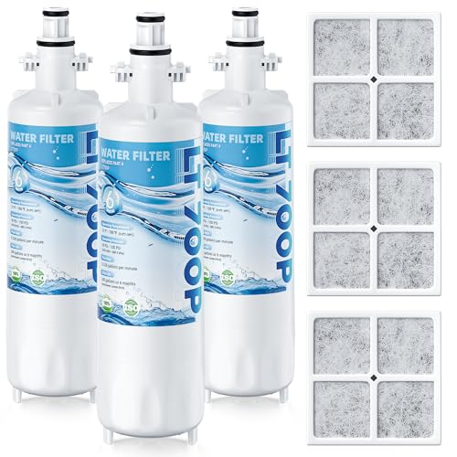 PANDEELS ADQ36006101 Replacement for LG LT700P Water Filter, Kenmore 9690, 469690, ADQ36006102,...
