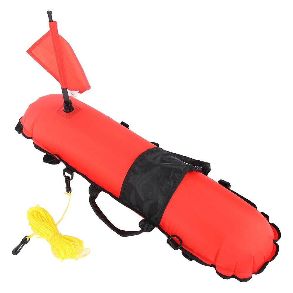 de Buceo, Amarre Marcador de Buceo Rápido Inflación de Buceo Torpedo Señal de Bola Flotante y Bandera