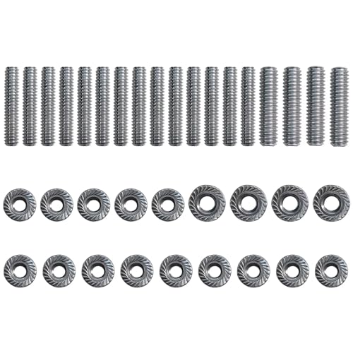 Oil Pan Stud Kit Bolts Stainless Steel Kit Fit for Small Block Ford V8 260 289 302 351W & Oldsmobile Engines 350-455 by Acupress