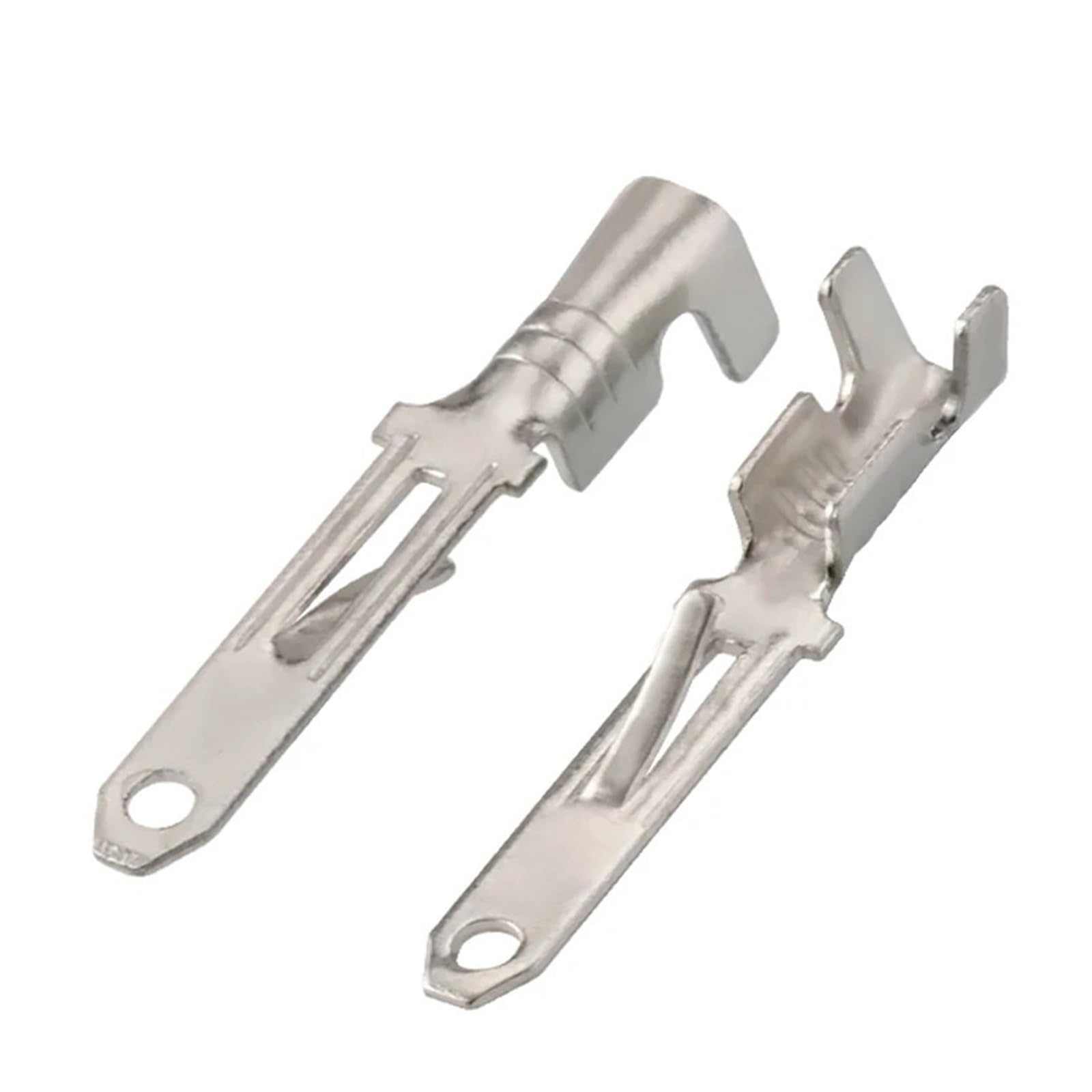 Terminales de cableado automático de 2,8mm con acabado estañado suelto, juego de 50 unidades