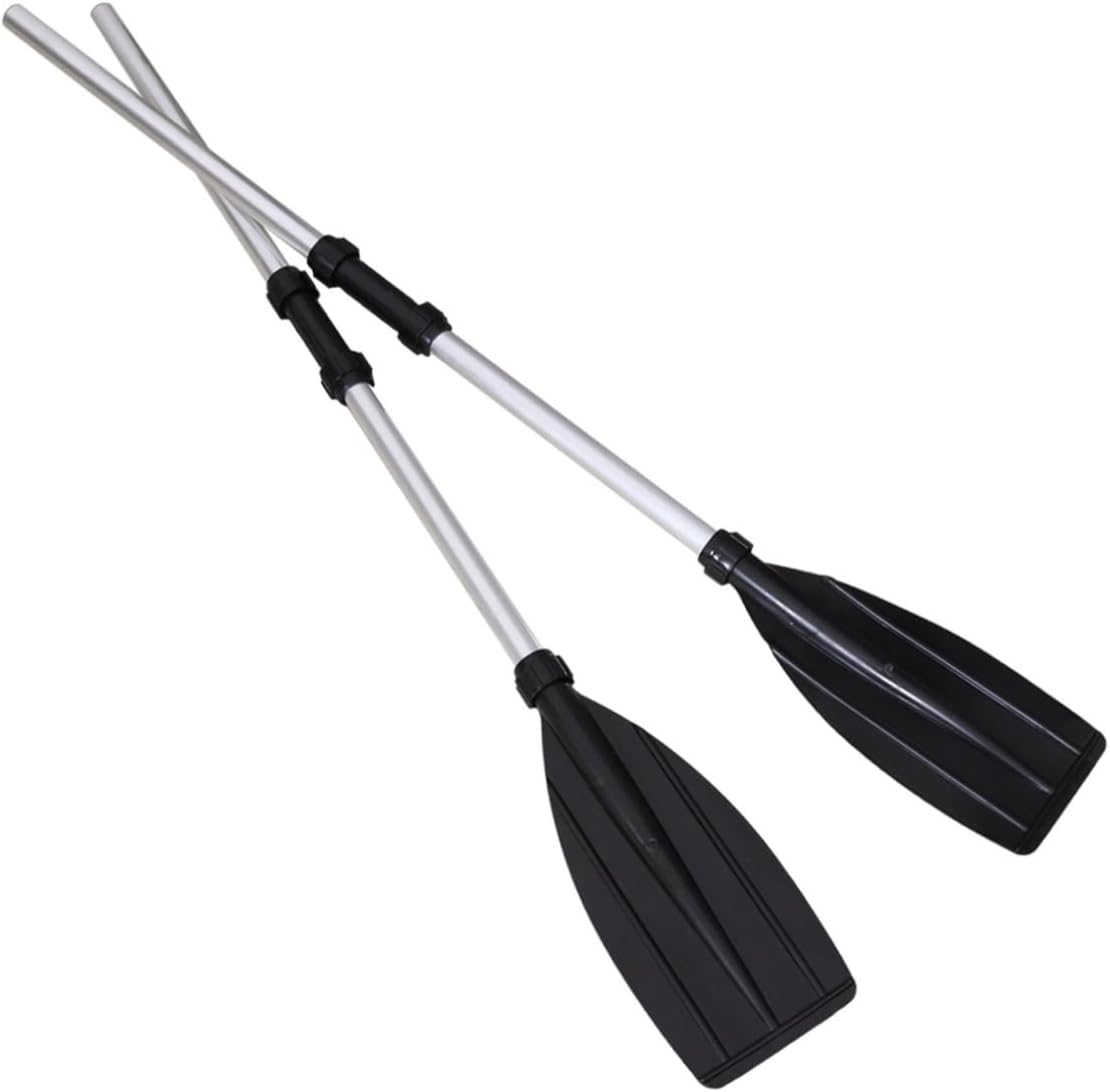 BESPORTBLE Kayak Oars for Boat 126cm Aluminum Alloy Canoe Paddles Detachable Breakdown Fashion Design