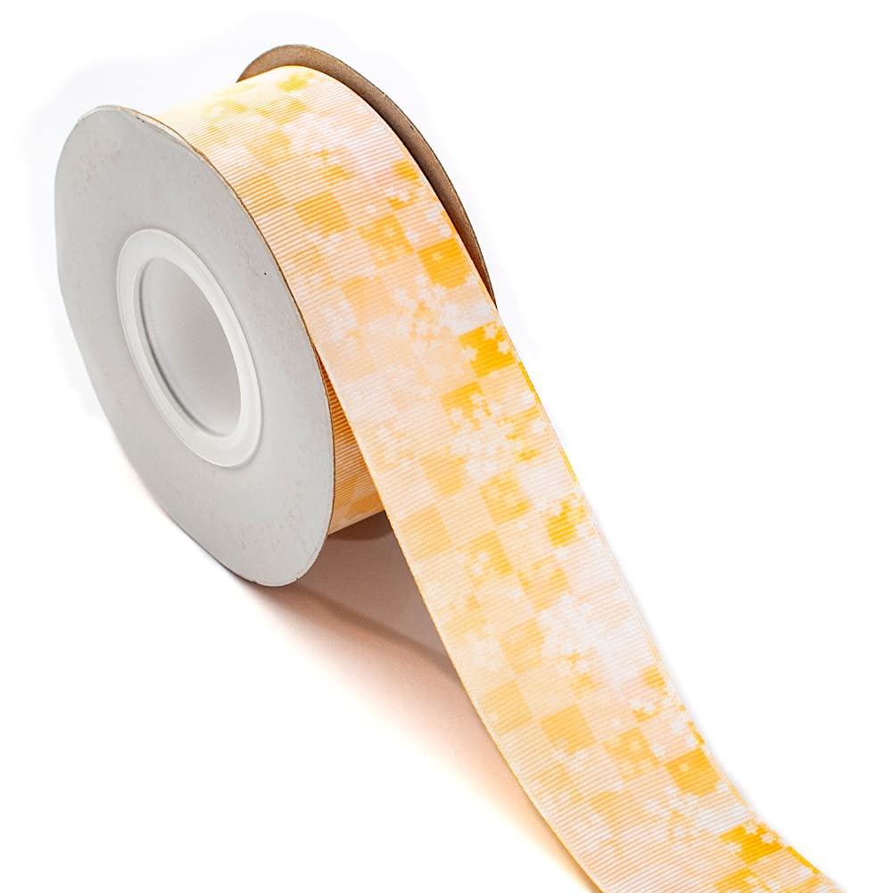 Amazon.co.jp: 和柄 グログランリボン片面 リボン 手芸 サテンリボン  