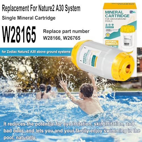 W28165 Mineral Cartridge Replacement Parts Kit Fit for Nature2 A30 Replacement Cartridge, for All Nature 2 Above Ground A Vessels, for Pools 5K to 30K Gallons (Except Limited)，Replace W28166, W26765 - Thumbnail 6