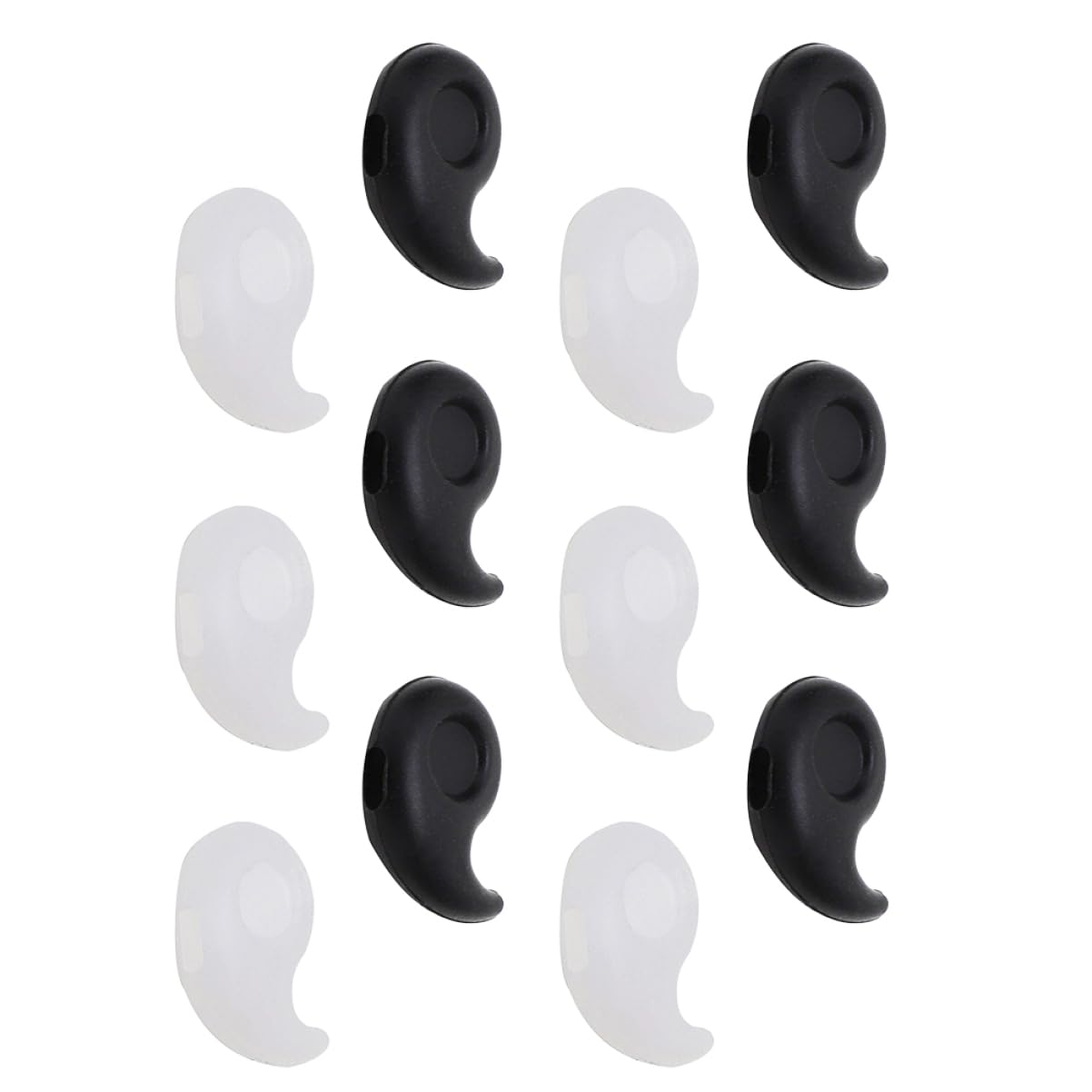 Holibanna 20Pairs Eyeglass Ear Grip Retainers Non Slip Silicone Slide Holder for Glasses for Daily Wear Sports Yoga Running and Outdoor Activities Durable and Comfortable