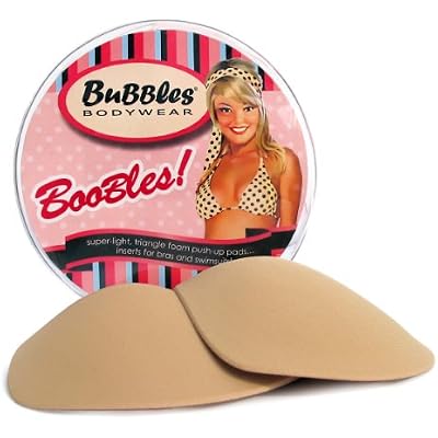 Boobles! Foam Triangle Bra Inserts and Swimsuit Pads