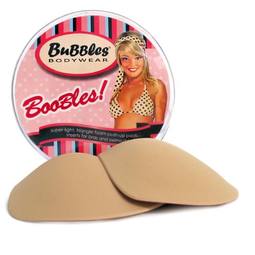Image of Boobles! Foam Triangle Bra Inserts and Swimsuit Pads