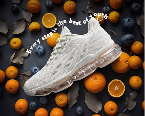 Image of Kapsen Womens Walking Running Shoes Air Cushion Breathable Fashion Tennis Sneakers Mesh Workout Casual Athletic Sports Gym