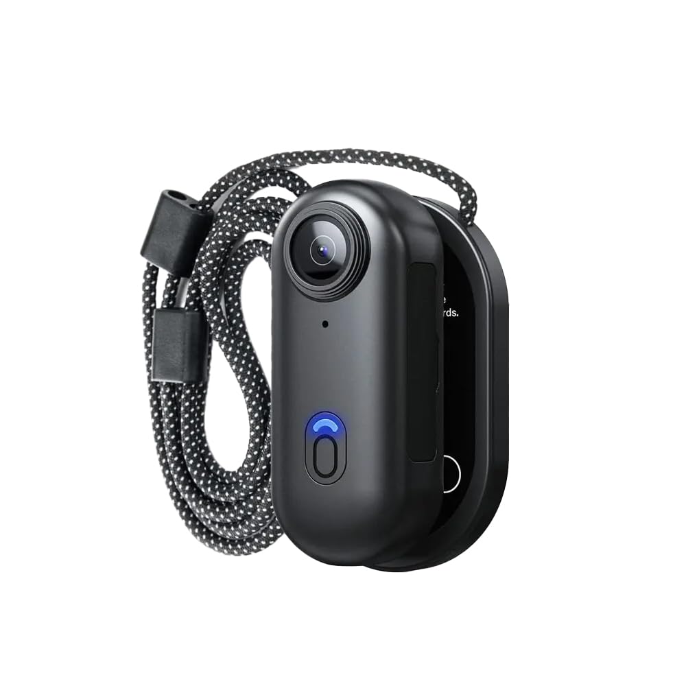 1080P Thumb Action Camera, Wearable Small Body Camera, Tiny Size Hands Free POV Recording Body Worn Camera, Helmet Cam for Cycling, Motorcycle (Accessory Kit Version with 64G Card, Black)-image-17