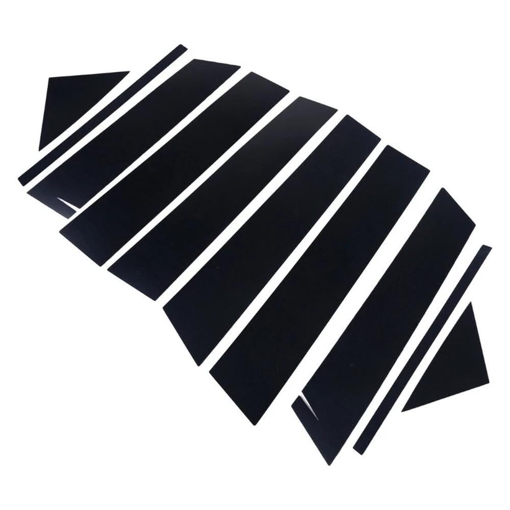 Bertdcx One Color 10Pcs Window Trim Cover Bc Column Sticker For Mazda Cx-5 2013-2015 Auto Parts