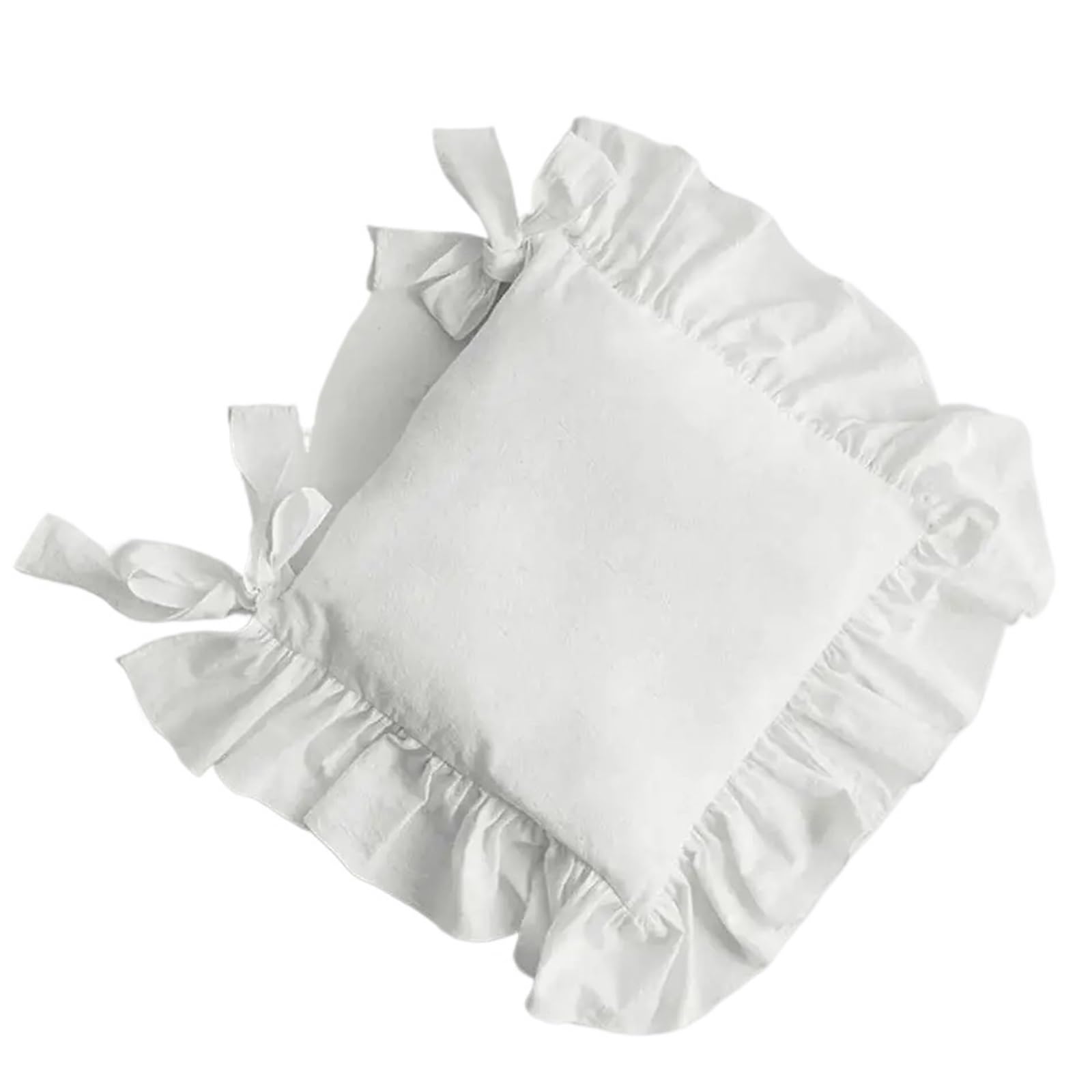 Cojines sillas cocina con lazos y funda de cojín para silla comedor