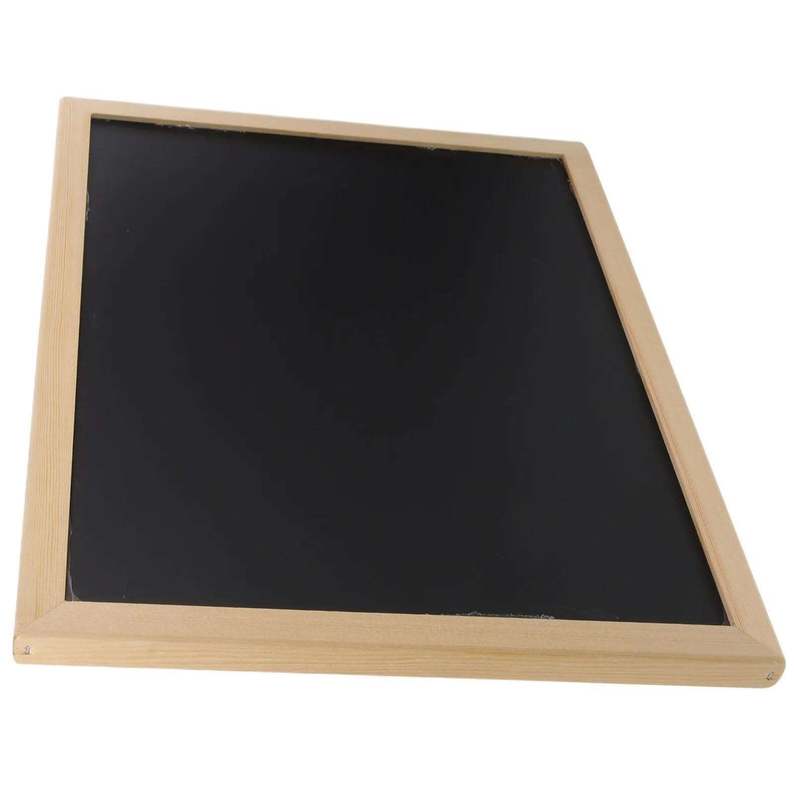 Mini Ardoise Tableau noir suspendu miniature en bois