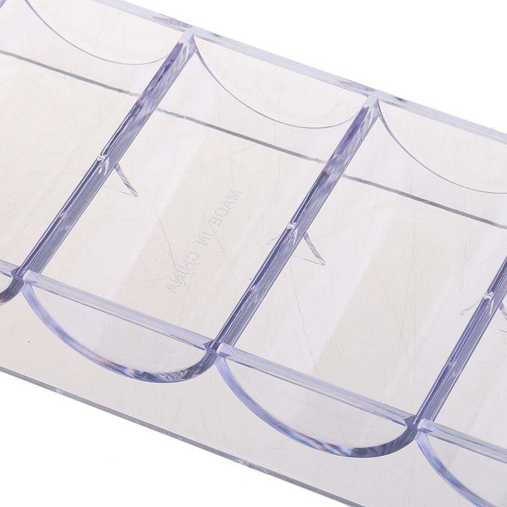 Sharplace 10pcs Profi Tray für 100 Chips (ohne Deckel)