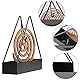 2Set Mückenspiralenhalter, Spiral Mücken Spulenhalter, Räucherspiralen Halter, Mückenspirale Halter Metall, Tragbar Mosquito Coil Holder für Schlafzimmer Wohnzimmer Küche Büro（Schwarz）