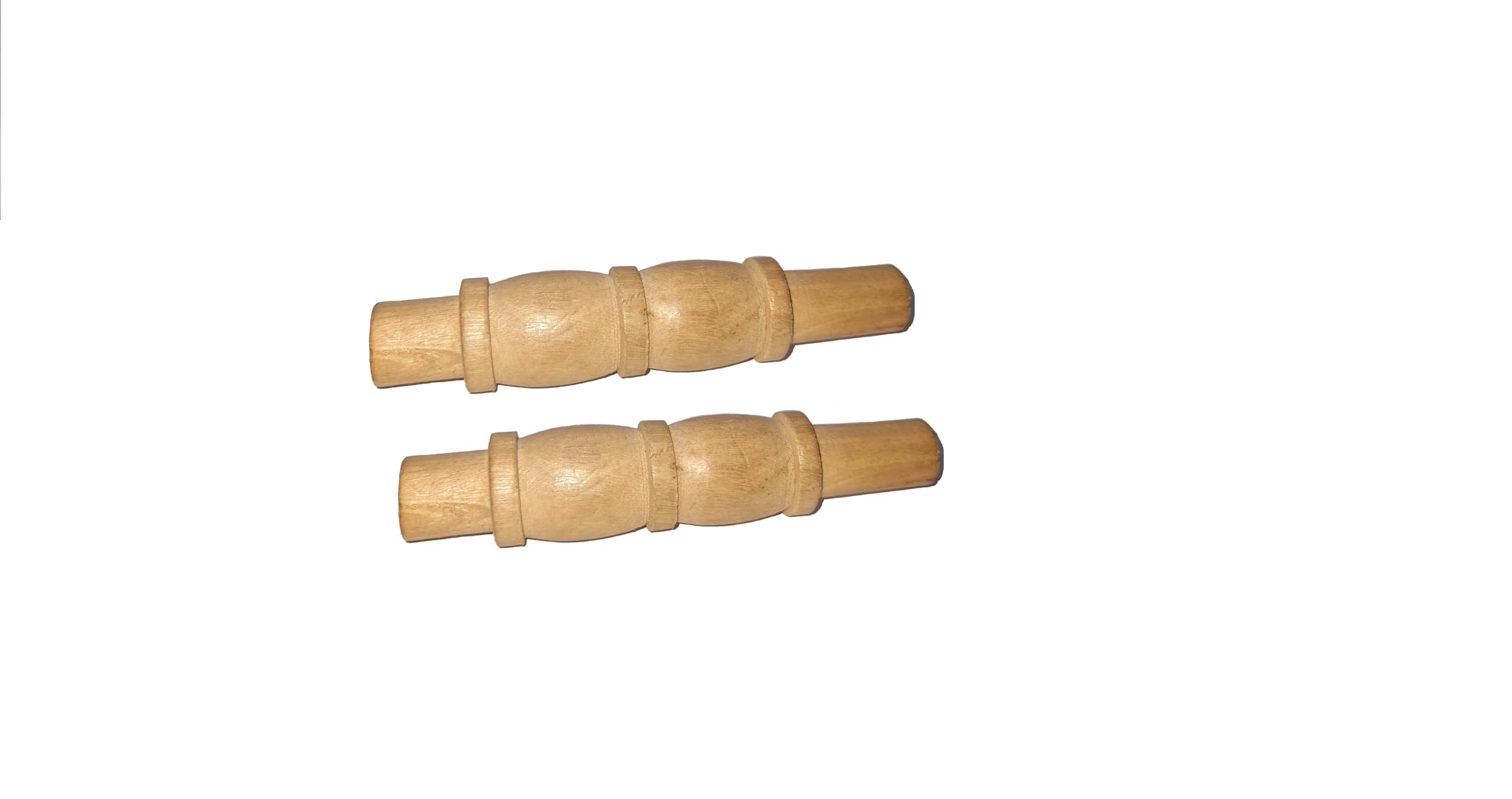 TT Wooden Cricket Stumps Black Color (Set of Four) Two Balls 1