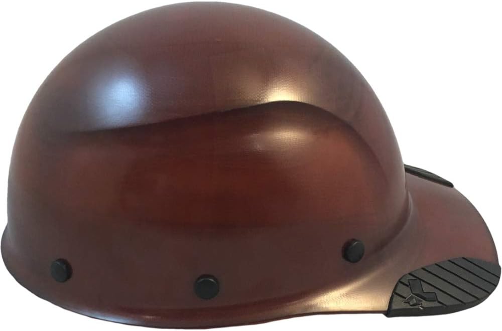 Texas America Safety Company DAX Fiberglass Composite Hard Hat - Cap Style Natural Tan