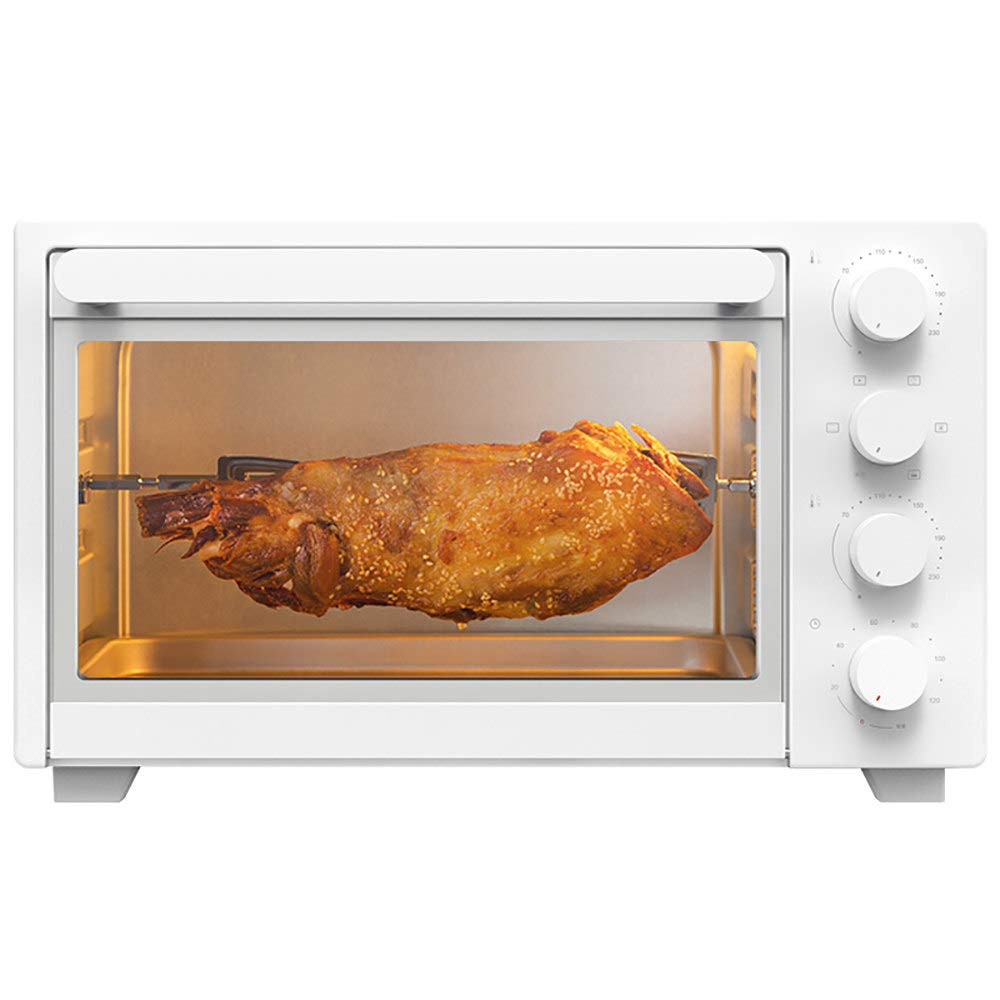 Mini horno de escritorio, iluminación incorporada a prueba de explosiones, control de temperatura de 70 ° C-230 ° C, tamaño pequeño, fácil de transportar, adecuado para acampar al aire libre, viajes