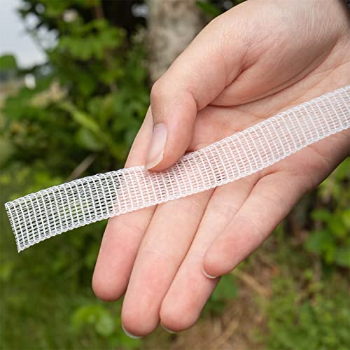 Voss.Farming Weidezaunband 200m, 20mm, 4x0,16 NIRO, weiß 1* Band für den Weidezaun