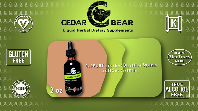 Amazon.com: Cedar Bear Intestinal Cleanse a Liquid Herbal