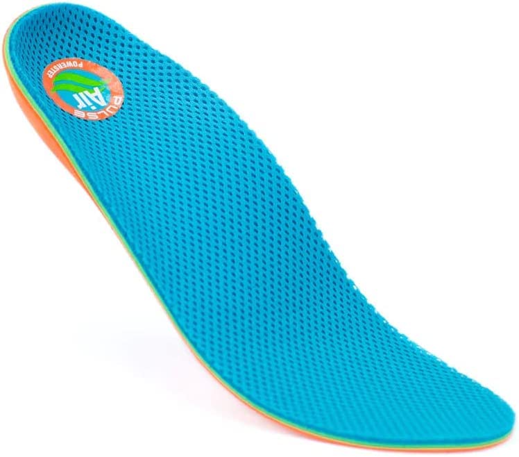 Image of Powerstep Insoles, Pulse Air, Running Shoe Pain Relief Insert, Breathable Fabric, Women and Men