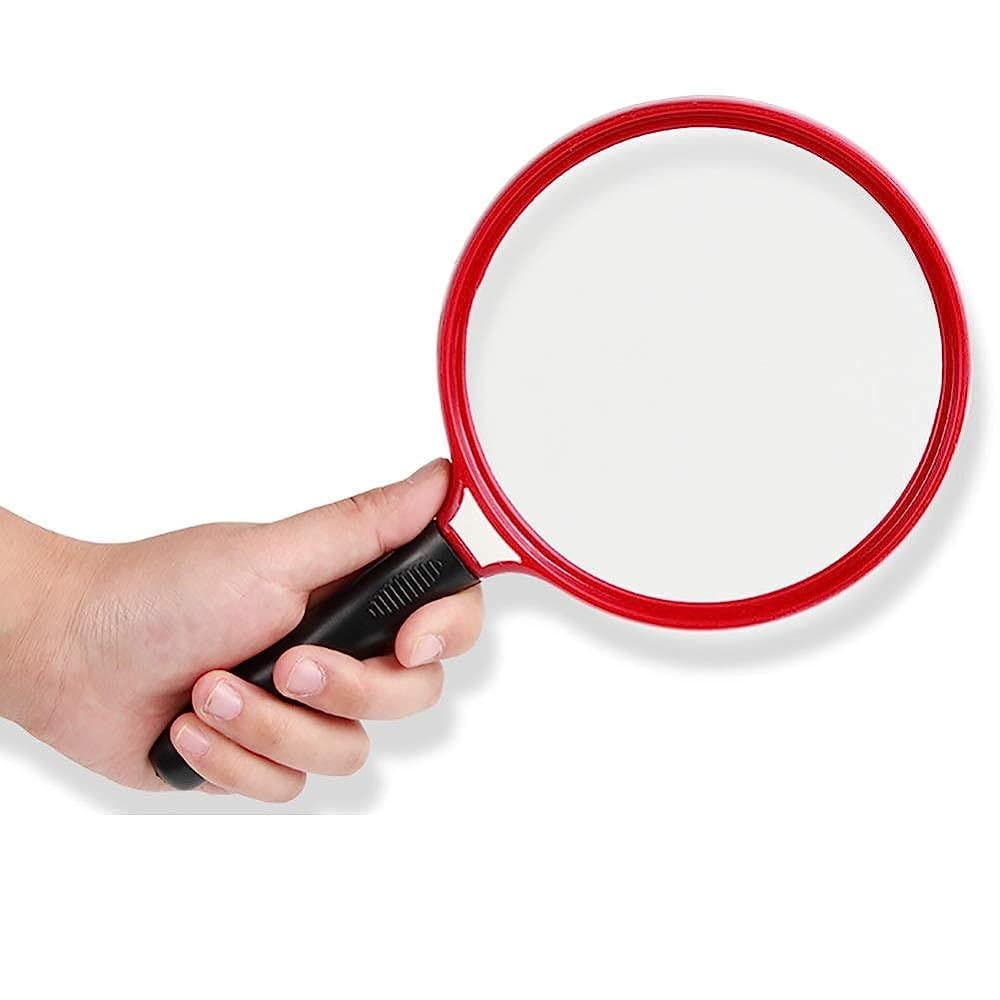 asdchZen Magnifying Glass,10X 3X Magnification Lightweight Handheld Magnifier For Reading Inspection Hobbies Magnifier/Black