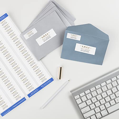 Avery Return Address Labels, Laser/Inkjet, 2/3 X 1-3/4-Inches, White (18294) #TOP3