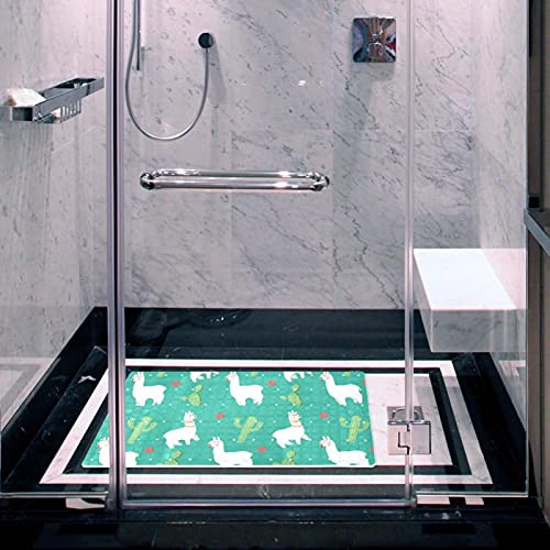 Alfombrillas de baño antideslizantes para ancianos con drenaje rápido 6