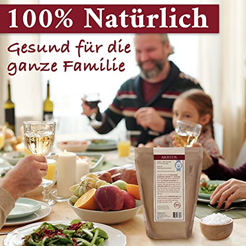 Grobes Meersalz 1kg Salz aus Griechenland für Salzmühle, Nudelwasser, Reis, Salzbraten uvm | ARISTOS - Image 6