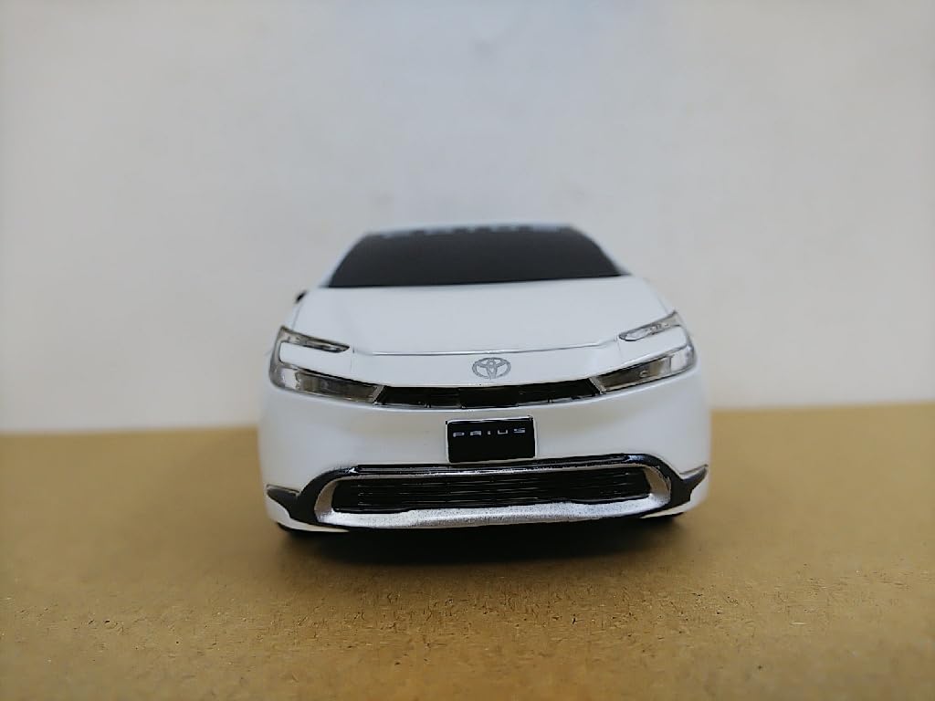 Amazon | □ ディーラー ミニカー PRIUS ホワイトパール ミニカー