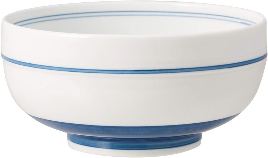 Hasami Ware 17829 Yumeji Donburi Donburi, Diameter 6.3 inches (16 cm), Microwave