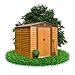Grindi - Gartenhaus aus Metall, Wetterfest für Rad- & Gartengeräte, Geräteschuppen Mülltonnenbox Fahrradgarage Gartenhaus Gartenschrank - 4,6 m2, 195x236x209 - Arbor II