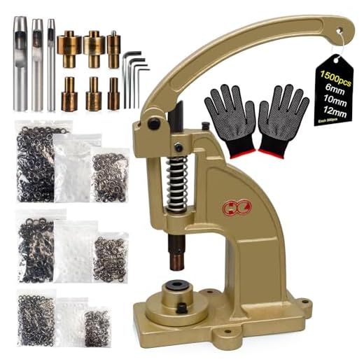 Upgraded Hand Press Grommet Kit
