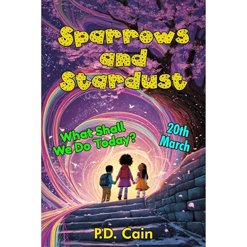 Sparrows and Stardust Audiolibro Por P.D. Cain arte de portada