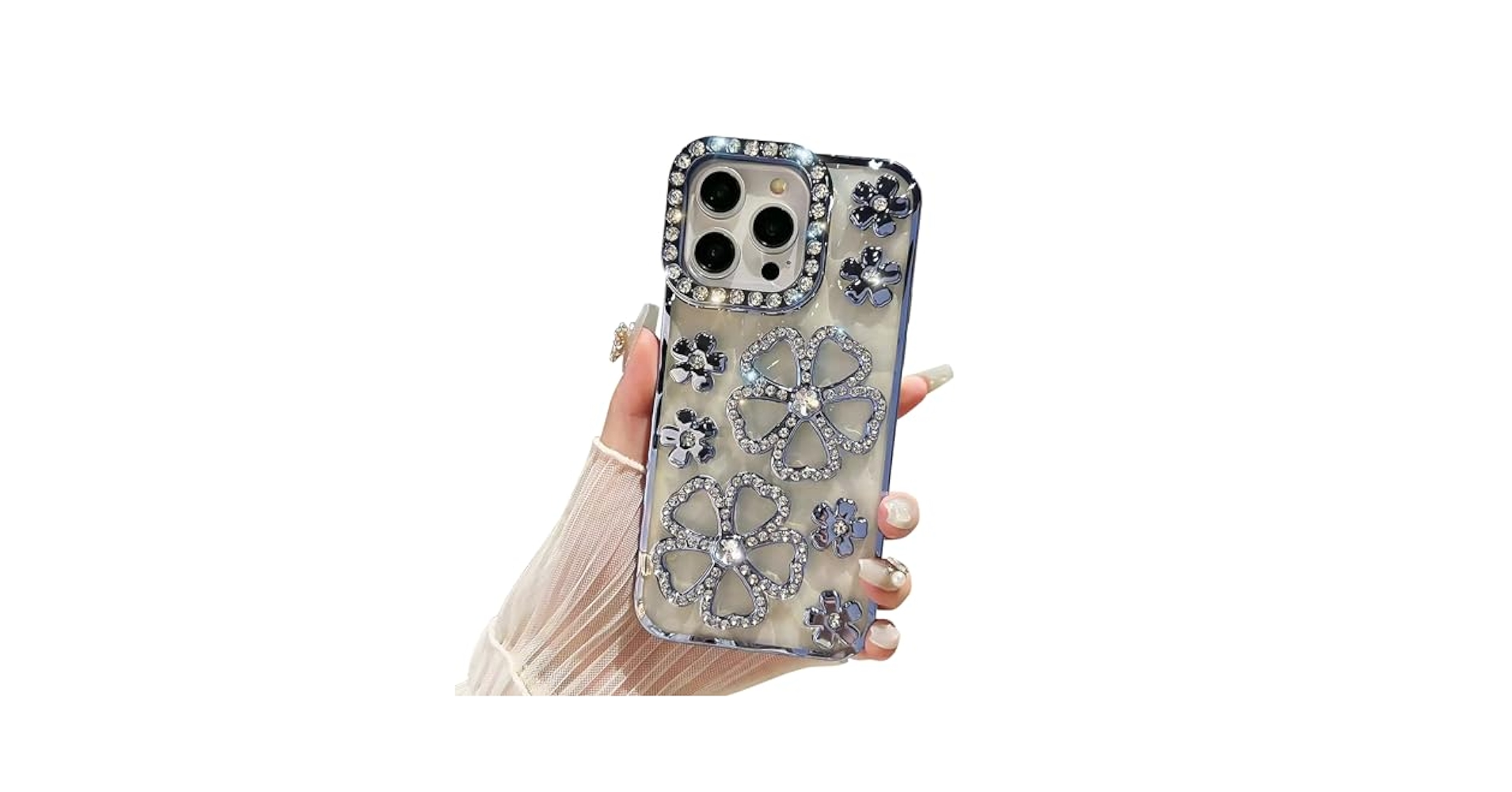 iPhone 15 Pro Max 花柄ケース iPhone 16 15 Pro ケース カード収納 14 Max お花 花柄 カード