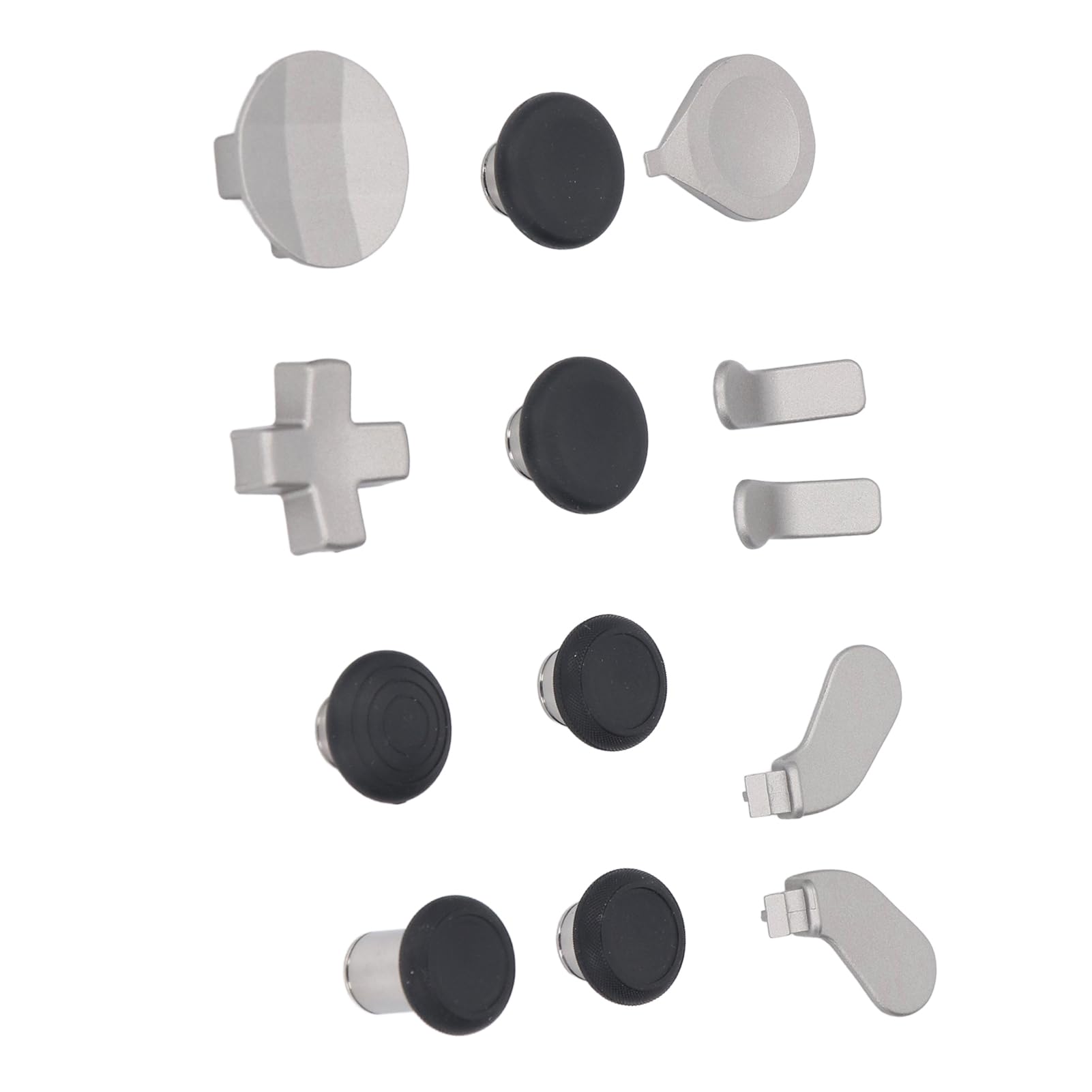 Generic Ensemble de Pièces de Rechange pour Contrôleur Série 2, avec Station de Chargement, Manettes en Acier Inoxydable, Palettes D Pads pour les Professionnels du Jeu