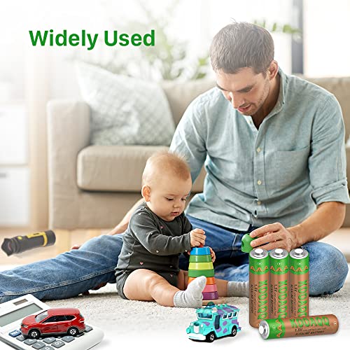 Kooaqq Alkaline Aaa Batteries 8 Pack,[2023 New Version] High-Performance 1.5V Triple A Battery,Long Lasting Low Self Discharge-All Purpose Batteries For Household And Daily Use,Single Use Battery #TOP3